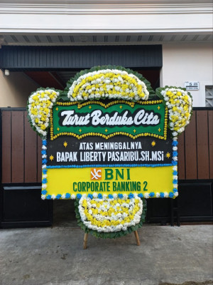 Papan Bunga Duka di Mabar Hilir