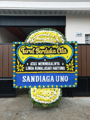 Papan Bunga Duka di Mabar Hilir