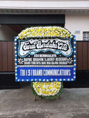 Papan Bunga Duka di Mabar Hilir